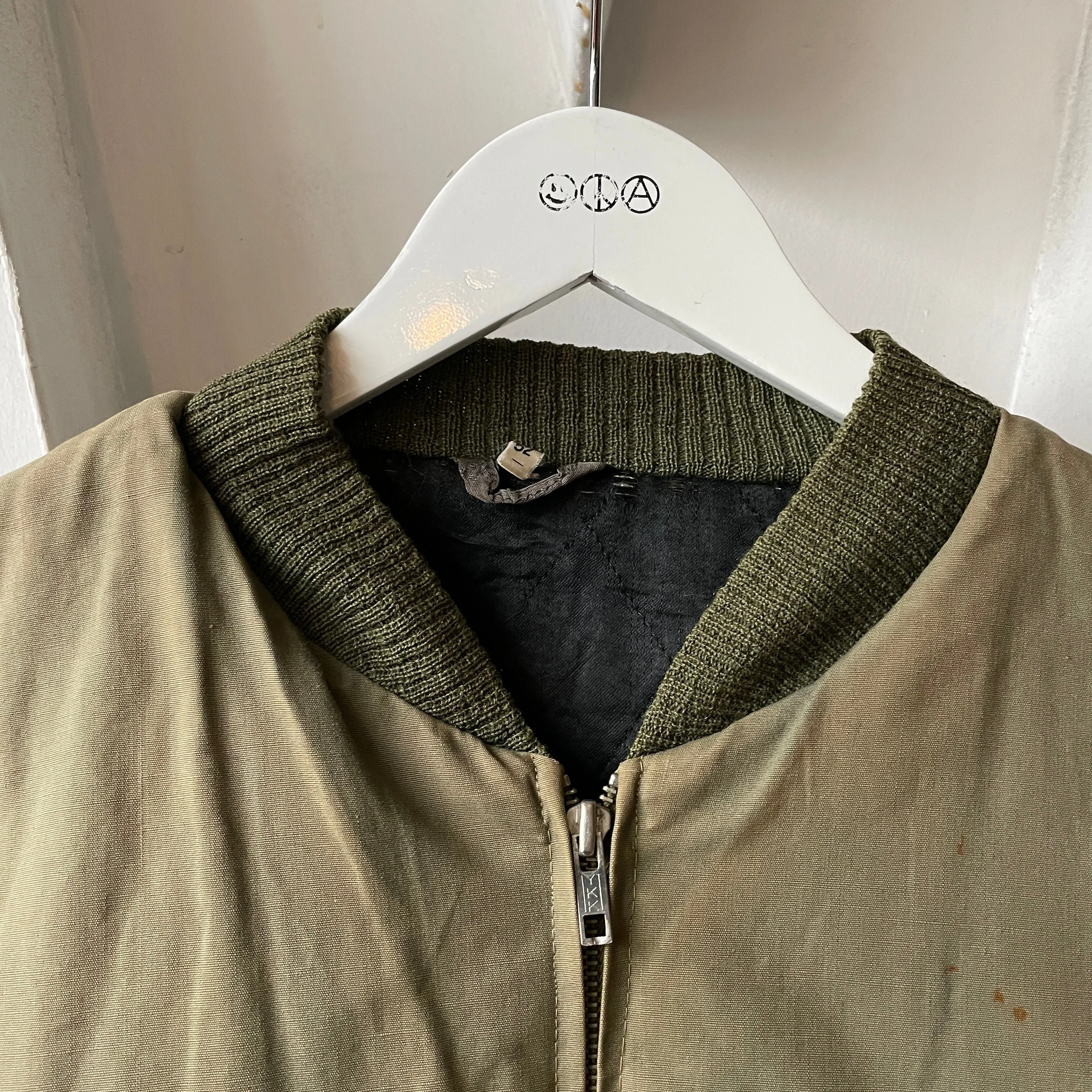 80’s Military Tanker Jacket - Large