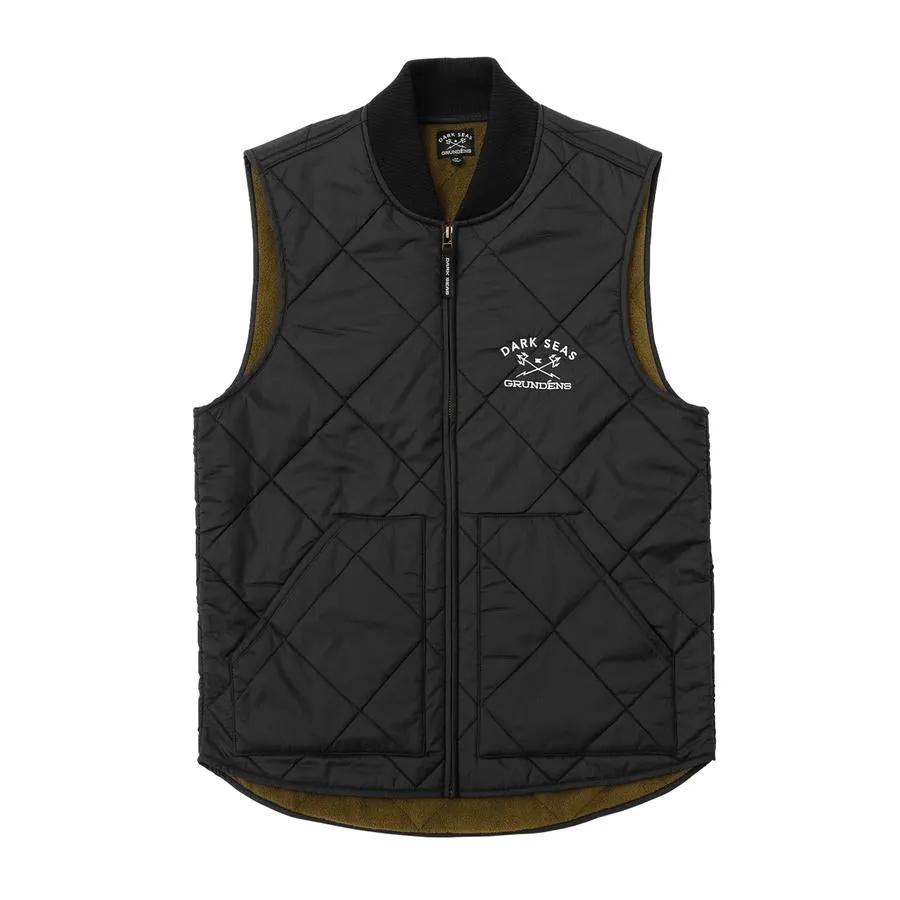 DARK SEAS ANSELL VEST BLACK