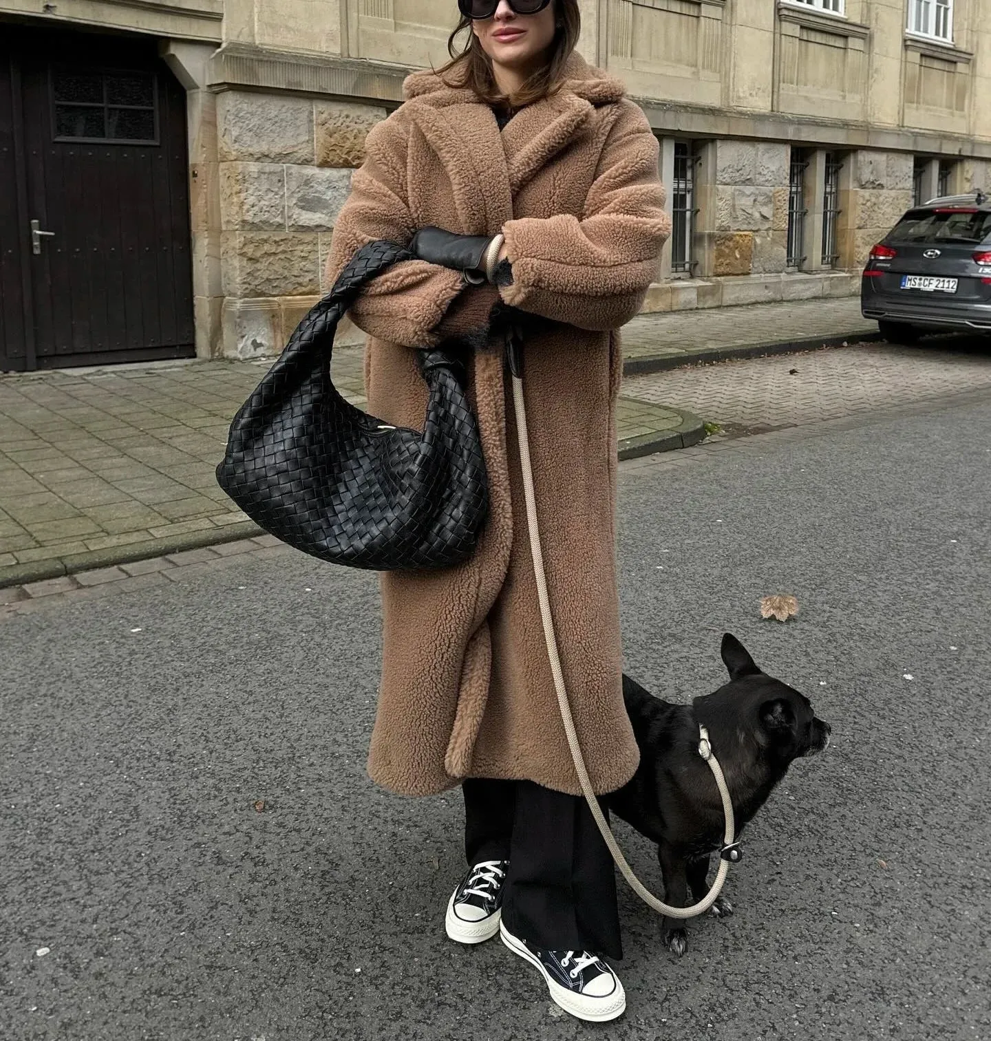 Fashion Teddy Bear Fleece Coat