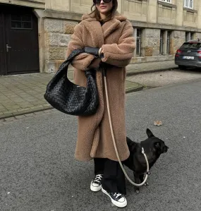 Fashion Teddy Bear Fleece Coat