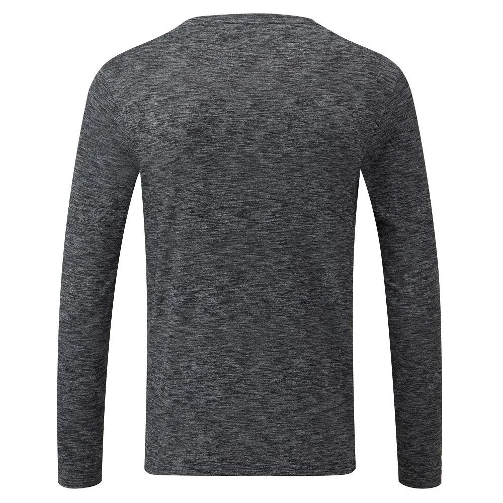Gill Holcombe Crew Top Charcoal