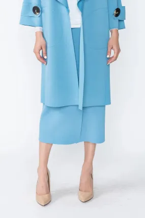 IC COLLECTION SKIRT - 4572S- SKY