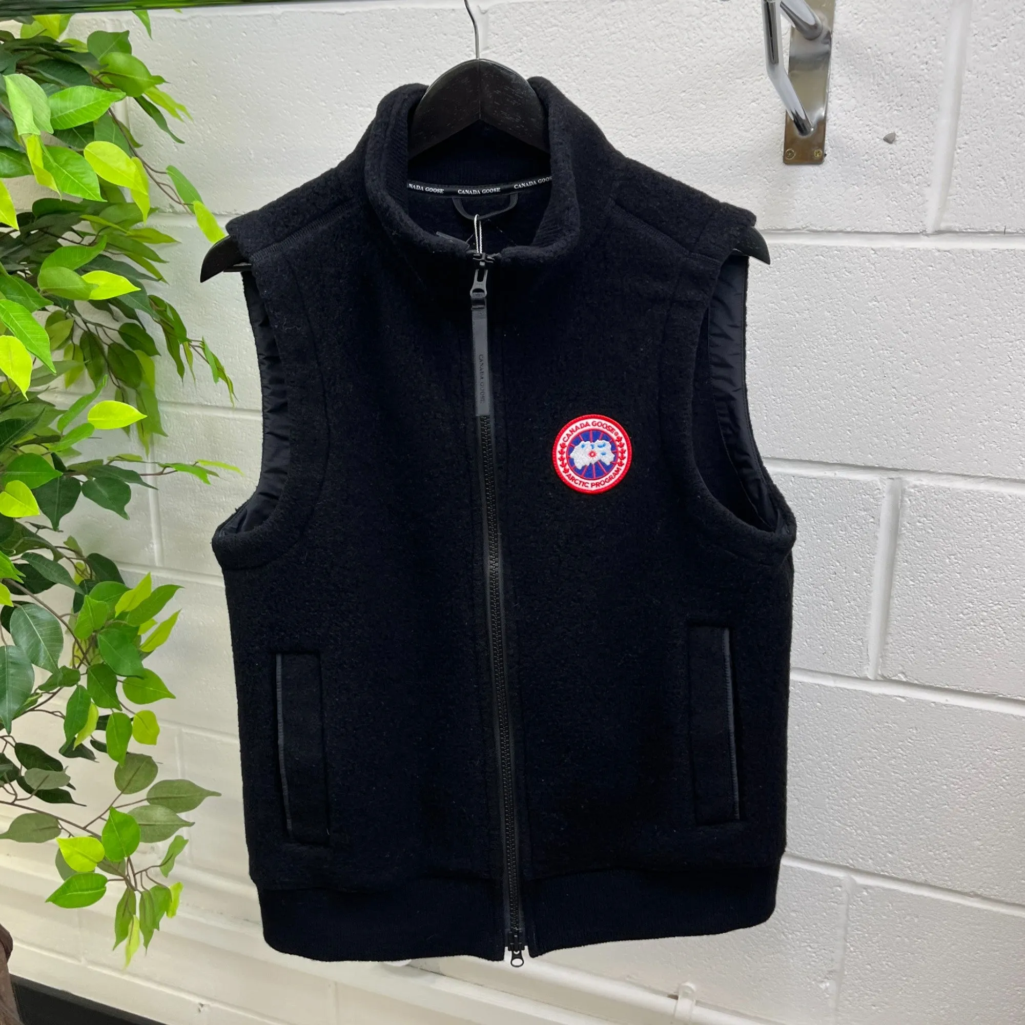 Men's Mersey Fleece Gilet Black Size M