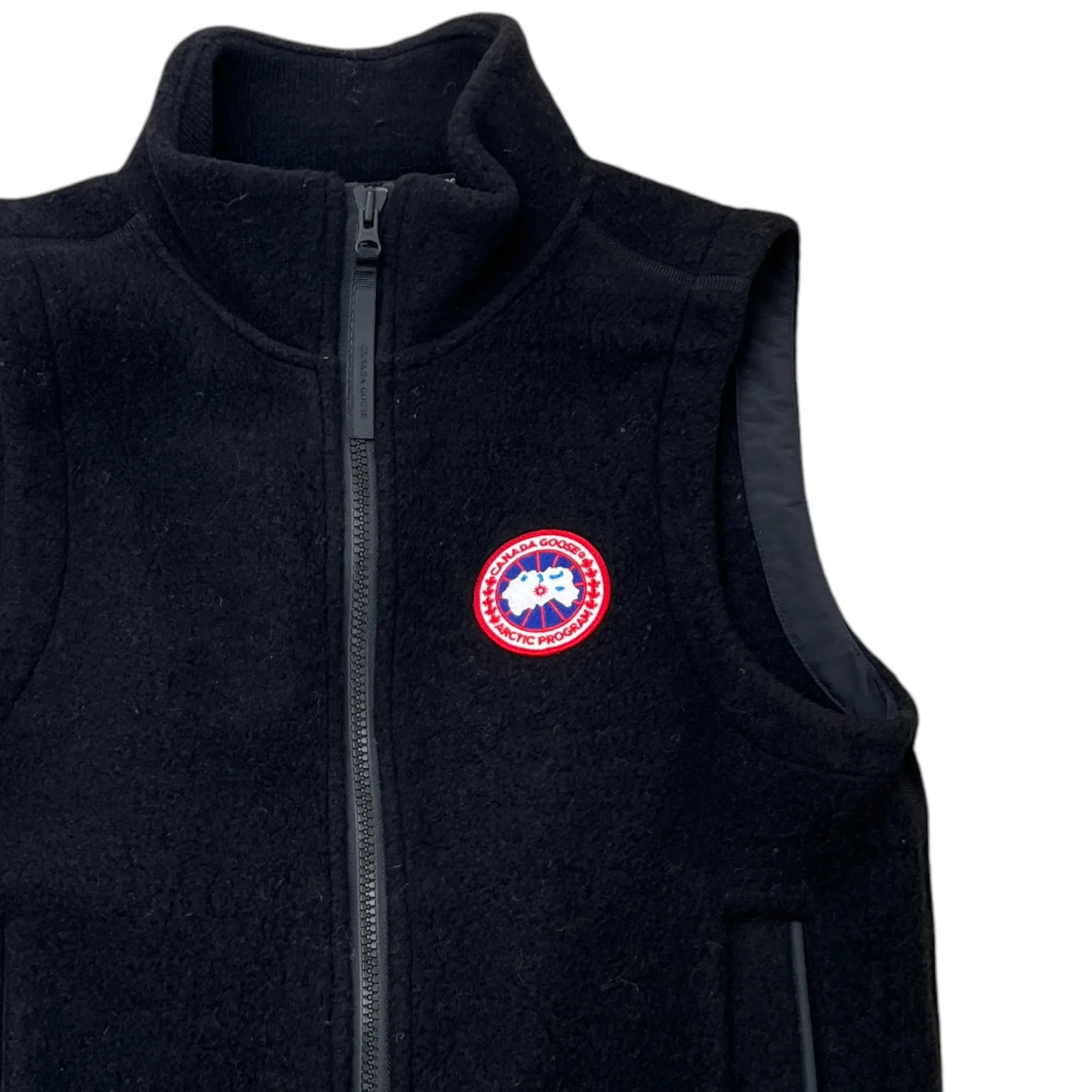 Men's Mersey Fleece Gilet Black Size M