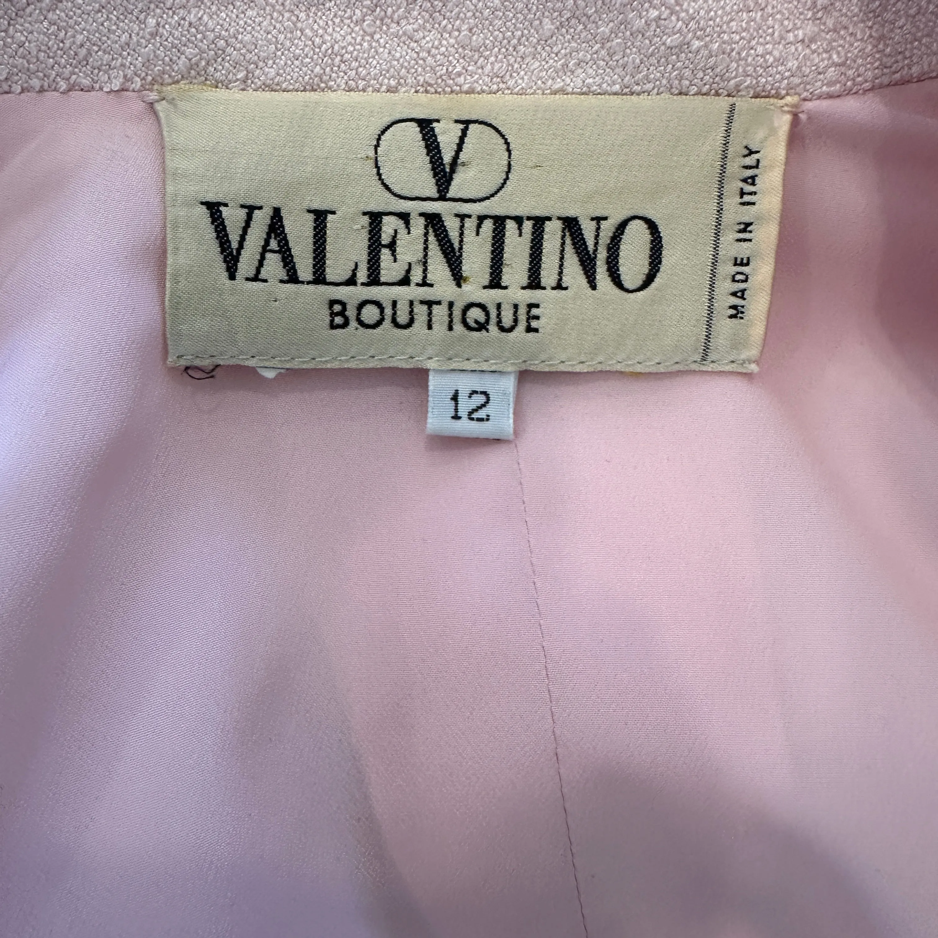 Pale Pink Vintage Blazer - M/L