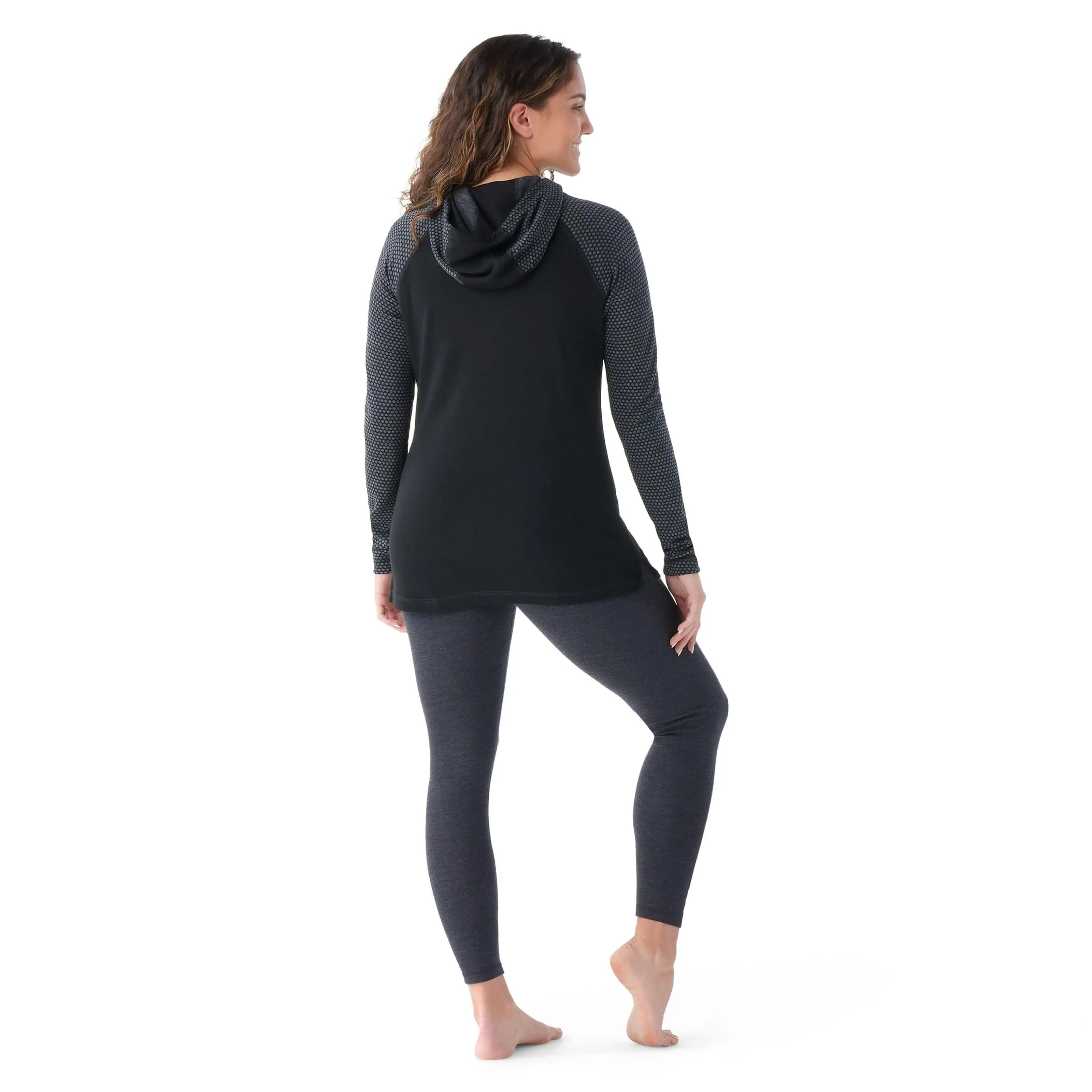 Smartwool Womens Thermal Merino Drape Neck Hoodie - Clearance