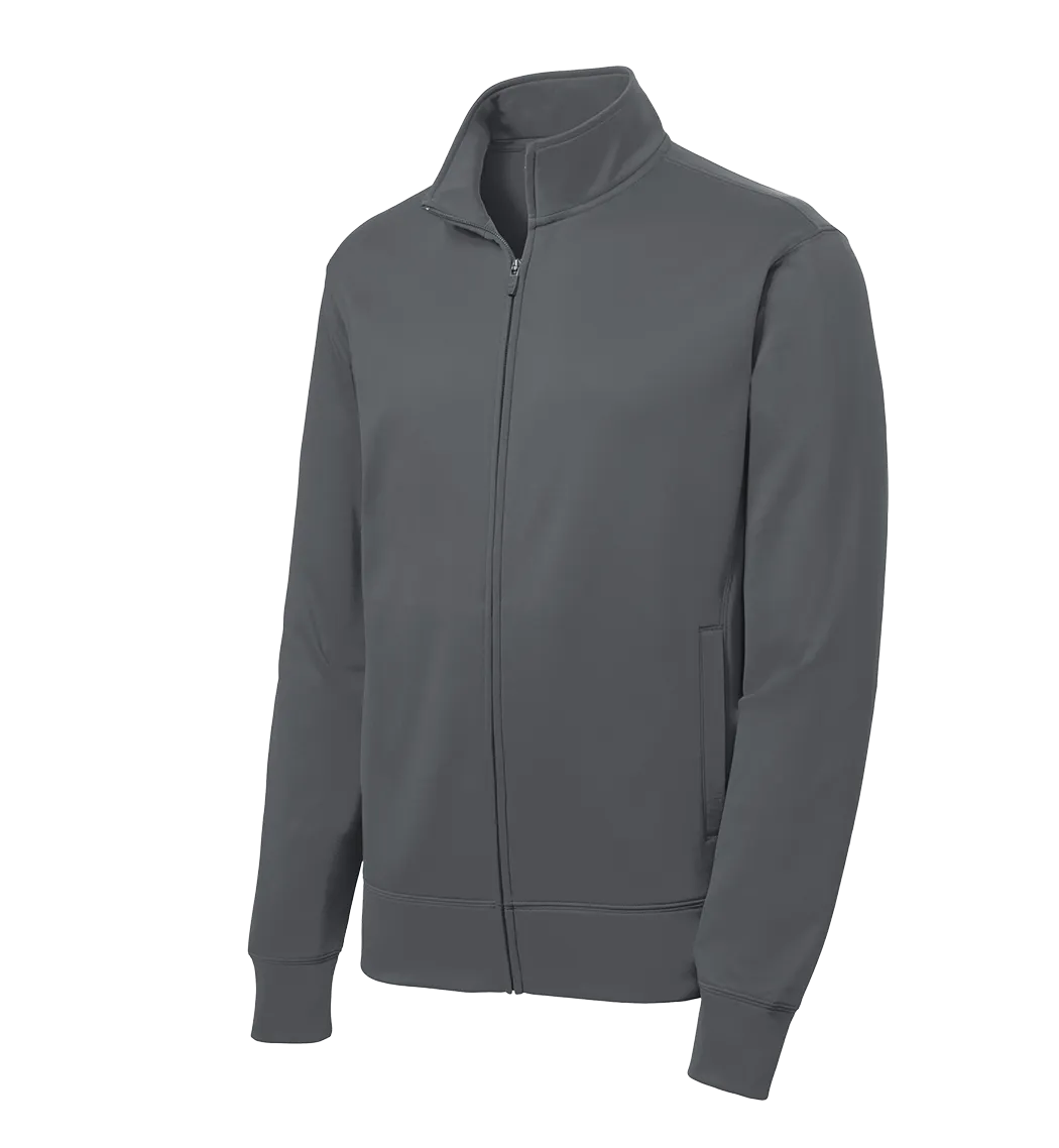 SPORT-TEK Custom Men's Sport-Wick Fleece Full-Zip Jacket