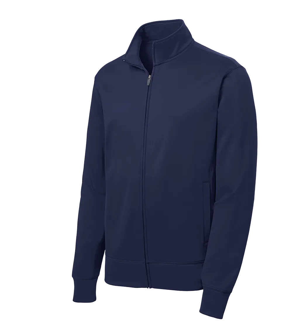 SPORT-TEK Custom Men's Sport-Wick Fleece Full-Zip Jacket