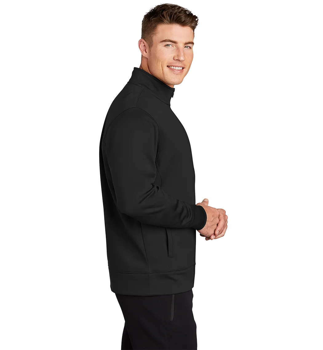 SPORT-TEK Custom Men's Sport-Wick Fleece Full-Zip Jacket