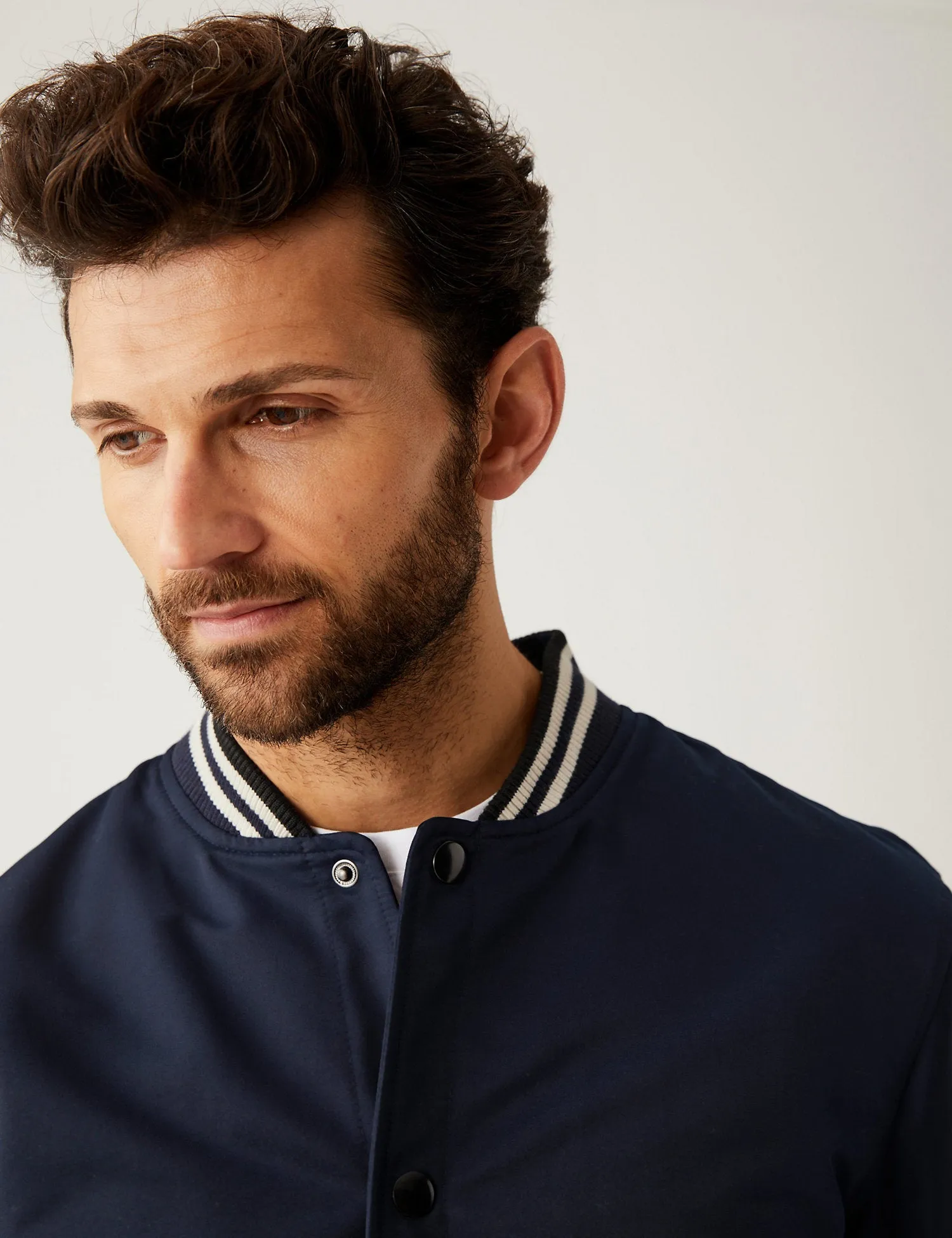 Varsity Bomber Jacket with Stormwear™